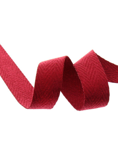 Tracolla a spina di pesce - Rosso