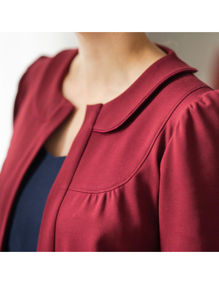 Modello di gilet Gemme - Anna Rose patterns