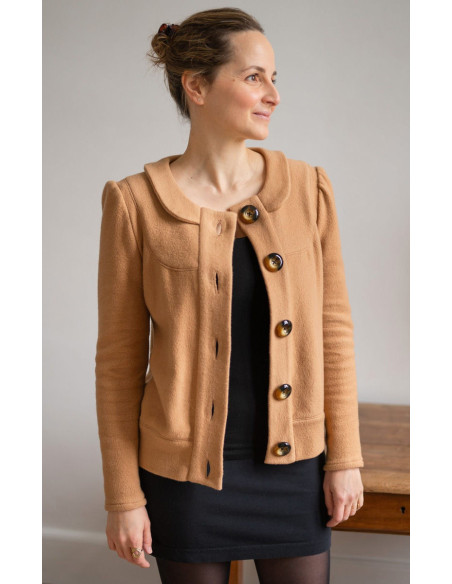 Modello di gilet Gemme - Anna Rose patterns