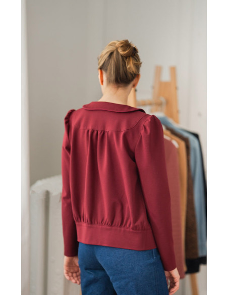 Modello di gilet Gemme - Anna Rose patterns