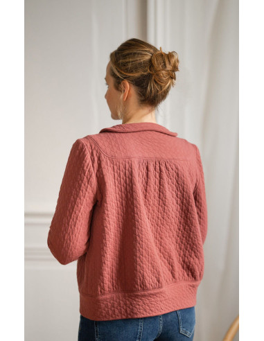 Modello di gilet Gemme - Anna Rose patterns