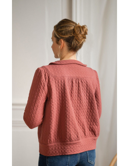 Modello di gilet Gemme - Anna Rose patterns