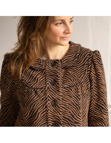 Modello di gilet Gemme - Anna Rose patterns