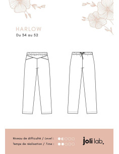 Modello di pantaloni Harlow - Joli Lab 2