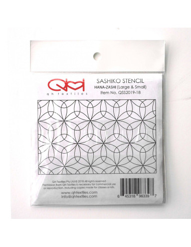 Set di 2 modelli per stencil sashiko - Hana Zashi
