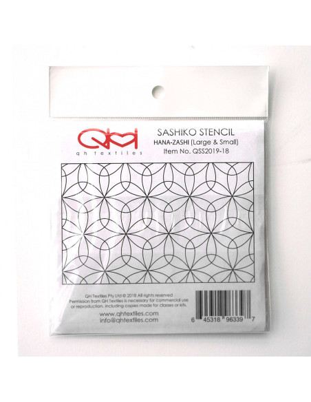 Set di 2 modelli per stencil sashiko - Hana Zashi