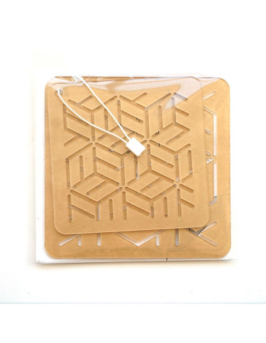 Set di 2 modelli per stencil sashiko - Yose-Gi