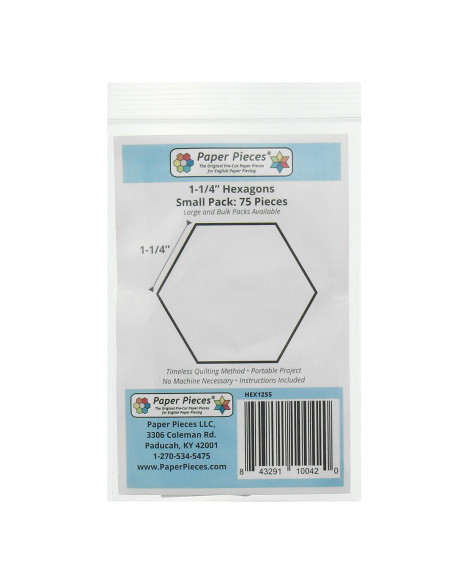 Set di 75 esagoni Paper Pieces 1-1/4 in