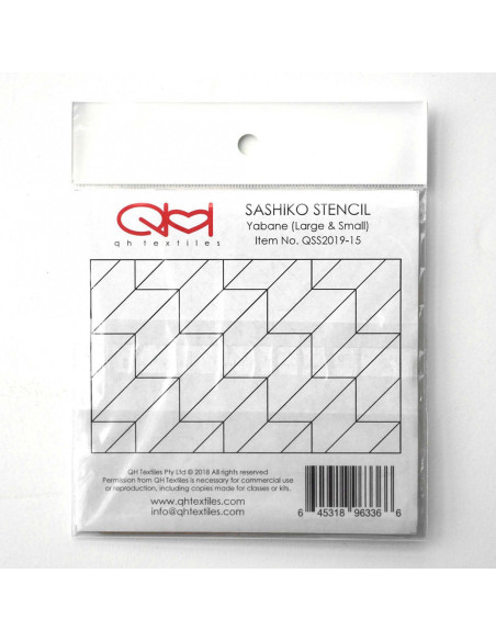 Set di 2 modelli per stencil sashiko - Yabane