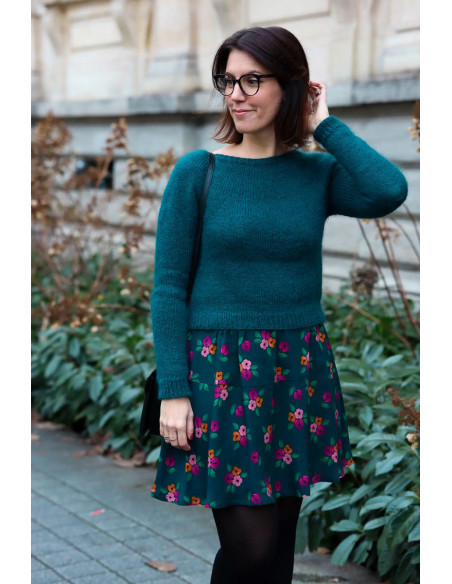 Schema di maglia - Maglione Rosée DK - Lise Tailor