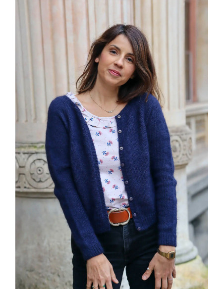 Schema di maglia - Maglione Rosée DK - Lise Tailor