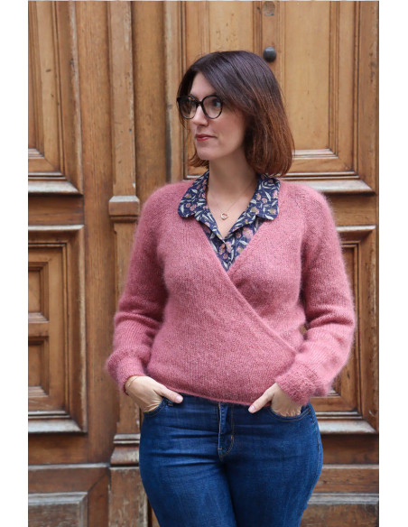 Schema di maglia - Cache-coeur Naëlle - Lise Tailor