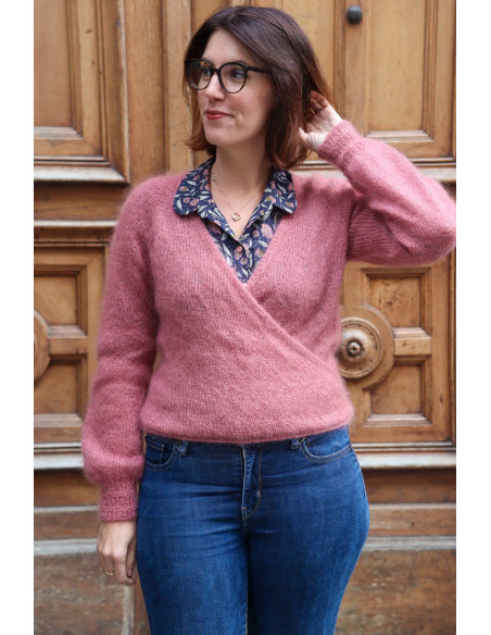 Schema di maglia - Cache-coeur Naëlle - Lise Tailor