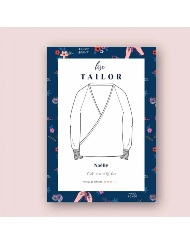 Schema di maglia - Cache-coeur Naëlle - Lise Tailor