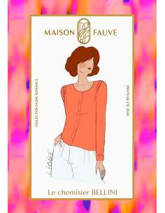 Modello di camicetta Bellini - Maison Fauve 2
