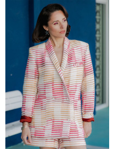 Modello di blazer Mimosa - Maison Fauve