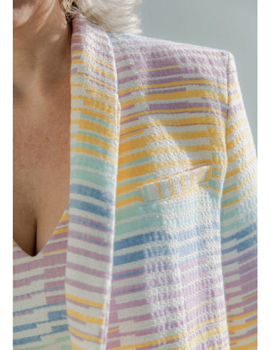 Modello di blazer Mimosa - Maison Fauve
