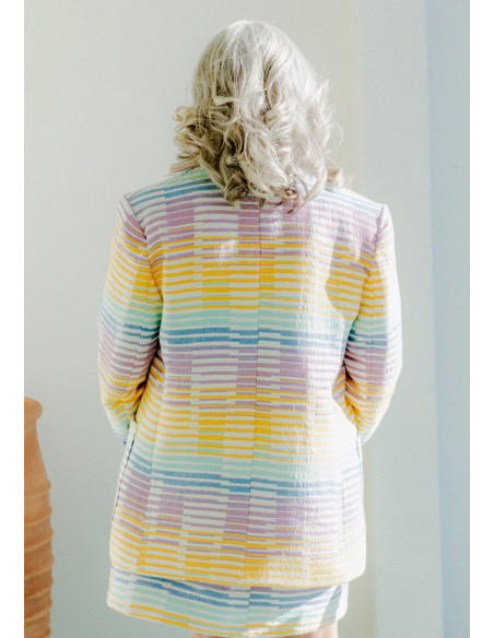 Modello di blazer Mimosa - Maison Fauve