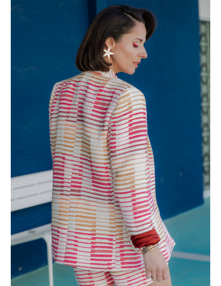 Modello di blazer Mimosa - Maison Fauve