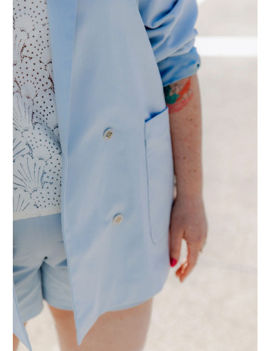 Modello di blazer Mimosa - Maison Fauve