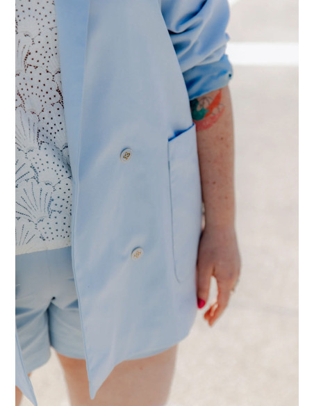 Modello di blazer Mimosa - Maison Fauve