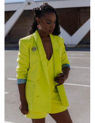 Modello di blazer Mimosa - Maison Fauve