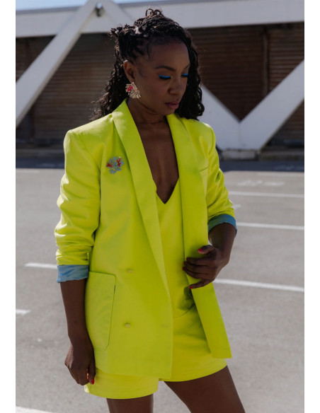 Modello di blazer Mimosa - Maison Fauve