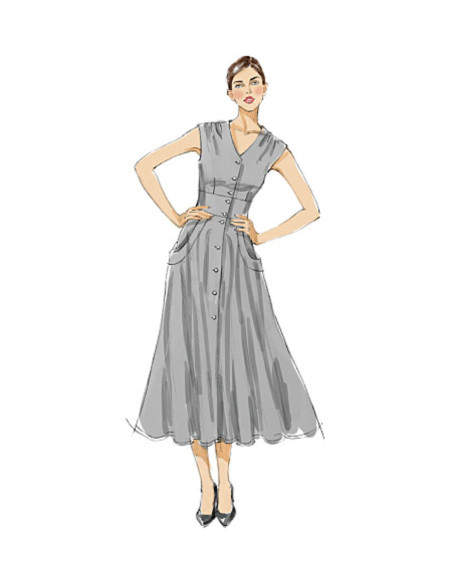 Modello di abito - Vogue 8577