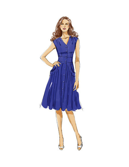 Modello di abito - Vogue 8577