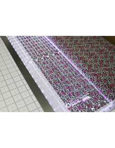 Regola patchwork luminosa Carolina Moore 6.5 x 24.0 pollici 2