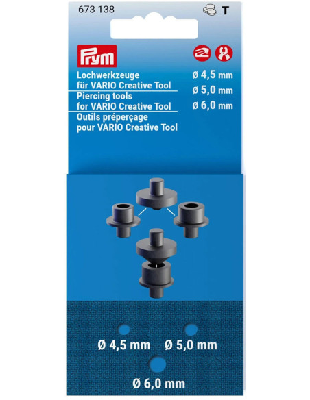 Utensili di preforatura per VARIO Creative tool da 4,5 a 6,0 mm