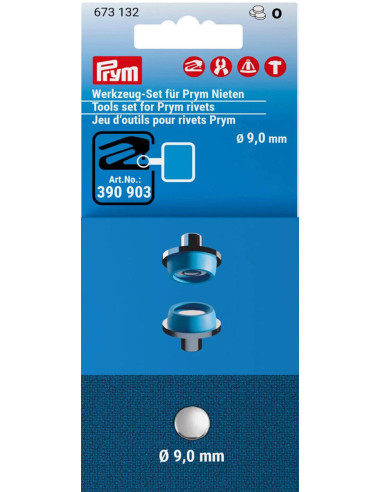 Set di utensili per rivetti 9 mm VARIO Creative Tool