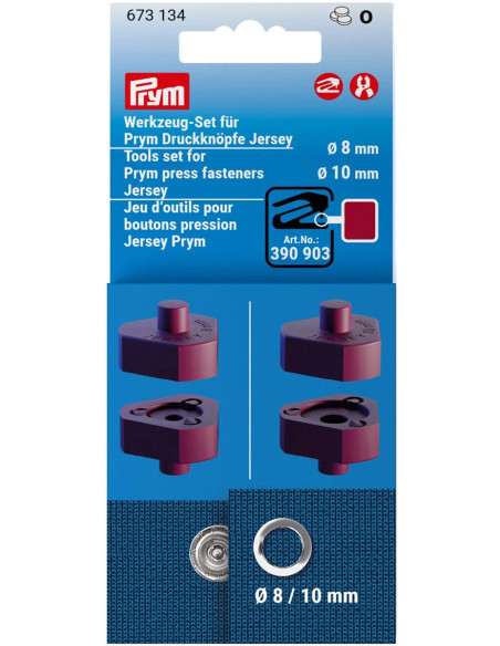 Set di strumenti per bottoni a pressione Jersey VARIO Creative Tool
