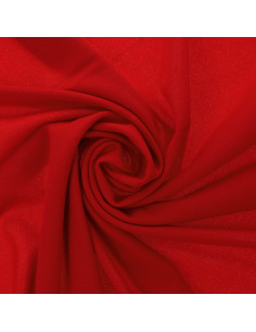 Tessuto scuba crêpe - Rosso