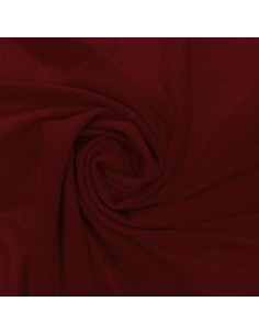 Tessuto scuba crêpe - Rosso scuro