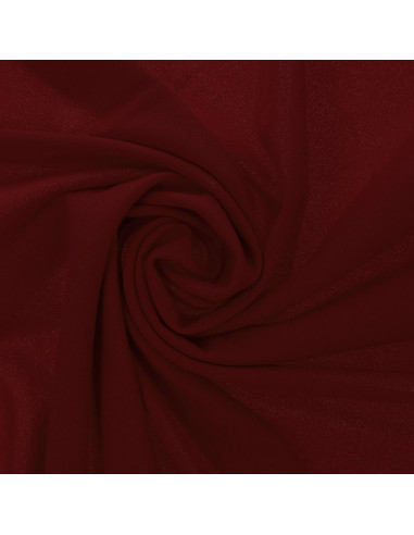 Tessuto scuba crêpe - Rosso scuro