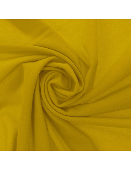 Tessuto scuba crêpe - Giallo