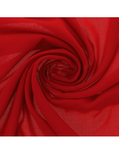 Tessuto jersey in poliestere - Rosso