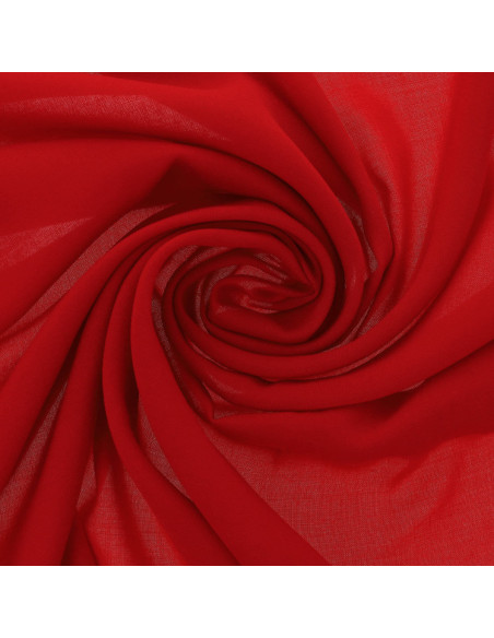 Tessuto jersey in poliestere - Rosso