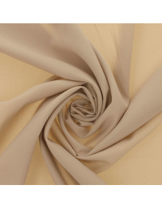 Tessuto jersey in poliestere - Beige