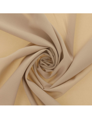 Tessuto jersey in poliestere - Beige