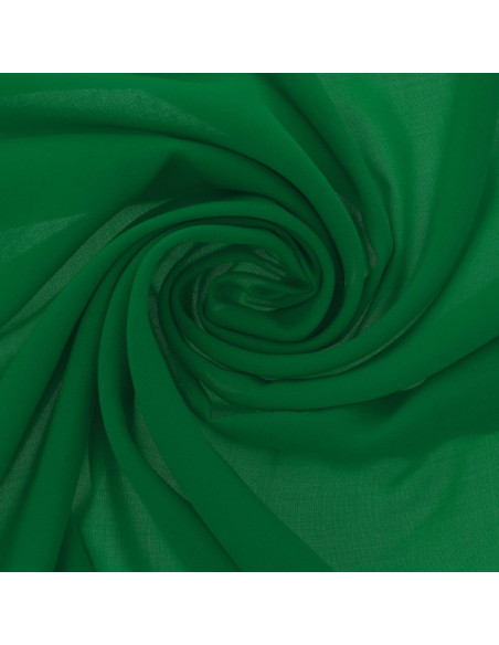 Tessuto jersey in poliestere - Verde prato