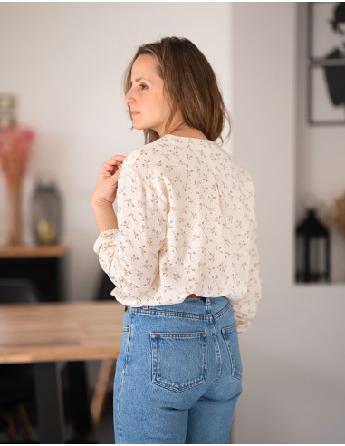Modello di camicetta Hopp - Anna Rose patterns