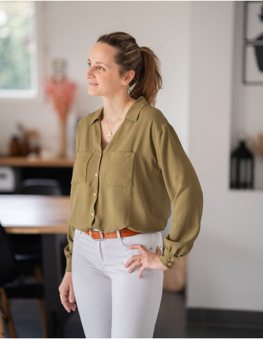 Modello di camicetta Hopp - Anna Rose patterns