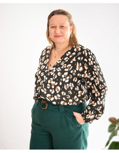 Modello di camicetta Hopp - Anna Rose patterns