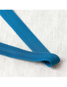 Treccia pre-piegata - Blu petrolio