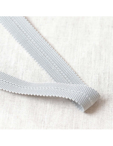 Treccia pre-piegata - Grigio chiaro