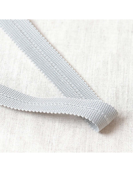 Treccia pre-piegata - Grigio chiaro