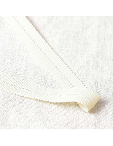 Treccia pre-piegata - Ecru