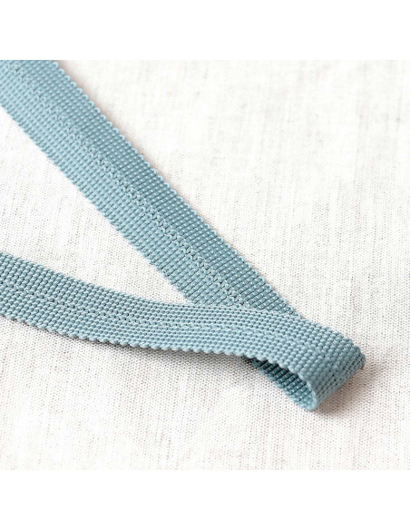 Treccia pre-piegata - Grigio blu